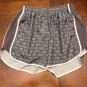 VS pink athletic shorts gray size small